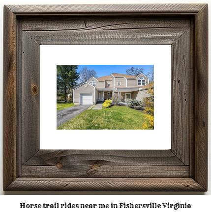 horse trail rides near me in Fishersville, Virginia